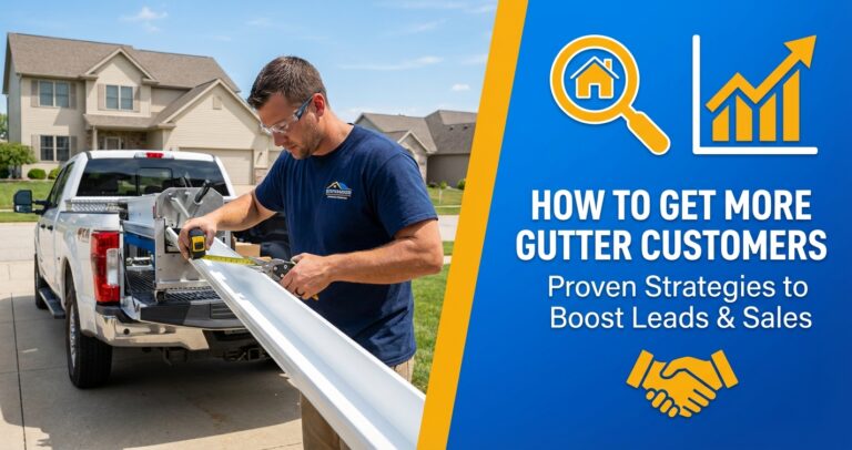 How to Get Gutter Leads - 8 Channels Ranked by Cost and Quality
