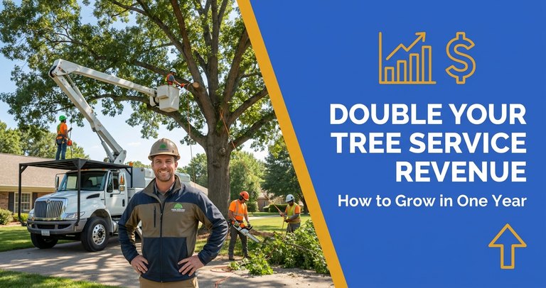 How to double tree service business revenue in 12 months