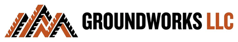 Groundworks Land land clearing company logo
