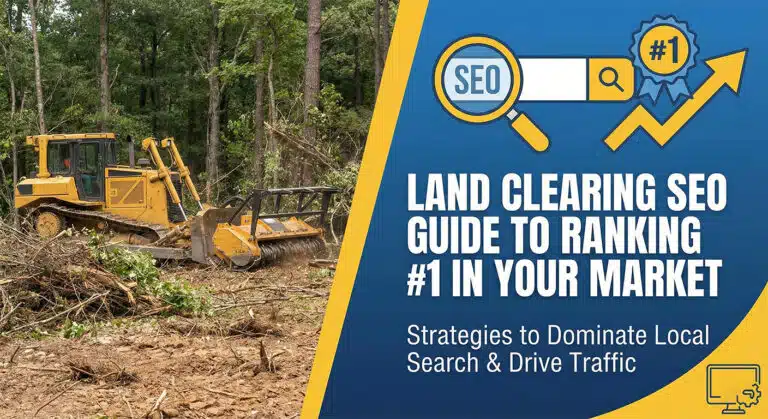 Guide to ranking a land clearing website #1 on Google